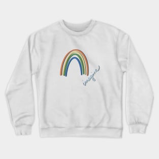 Rainbow vibes Crewneck Sweatshirt